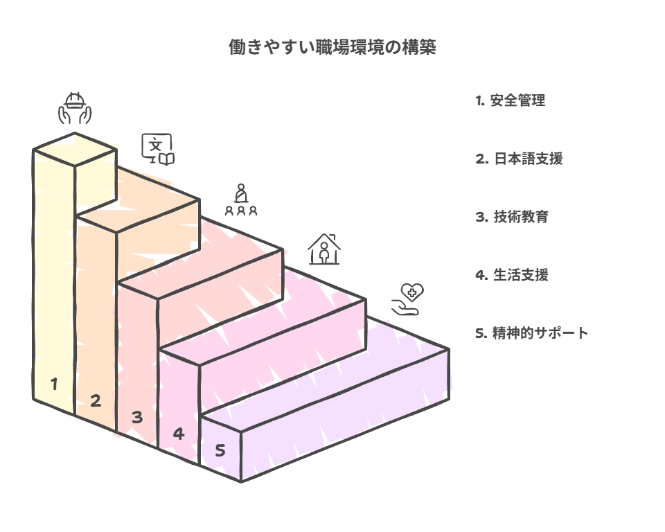 働きやすい職場環境の構築